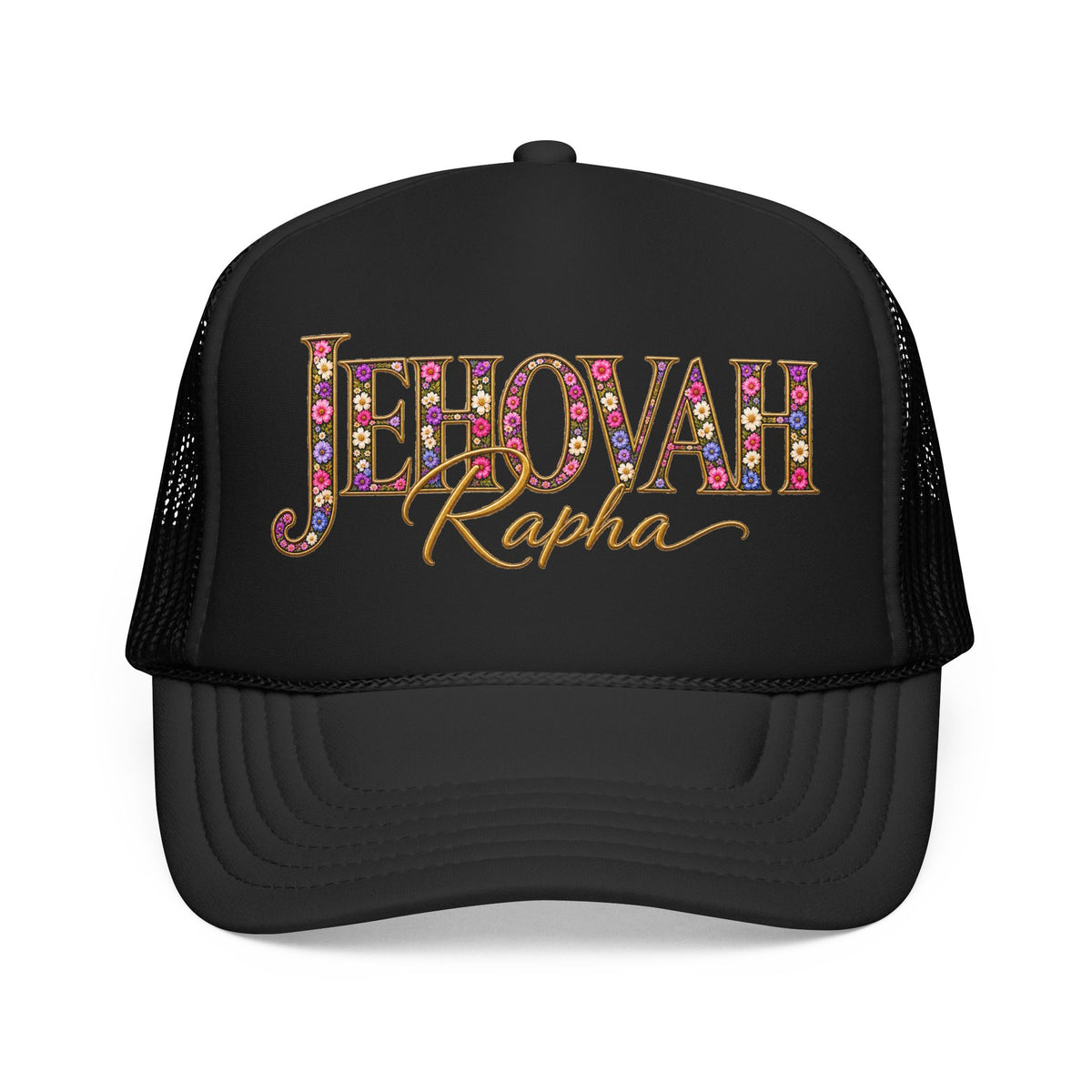 Jehovah Rapha Foam Trucker Hat
