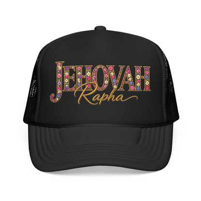 Jehovah Rapha Foam Trucker Hat