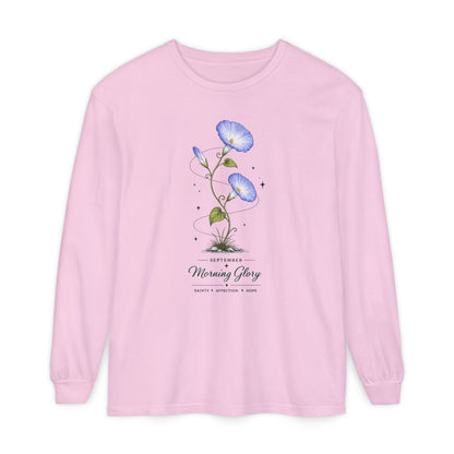 September Birth Flower Long Sleeve T-Shirt
