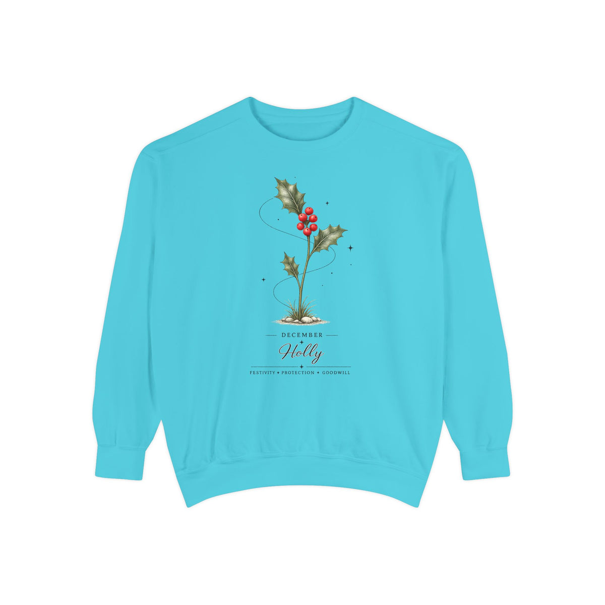 December Birth Flower Sweatshirt