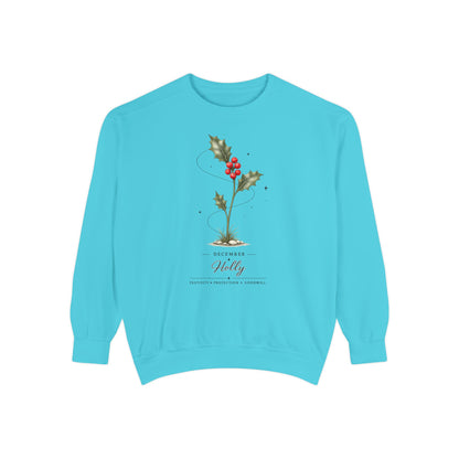 December Birth Flower Sweatshirt