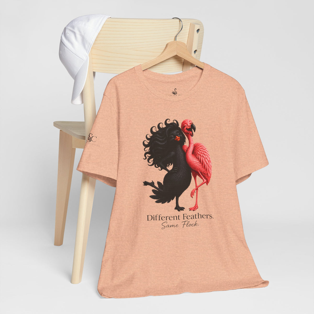 Different Feathers. Same Flock T-Shirt
