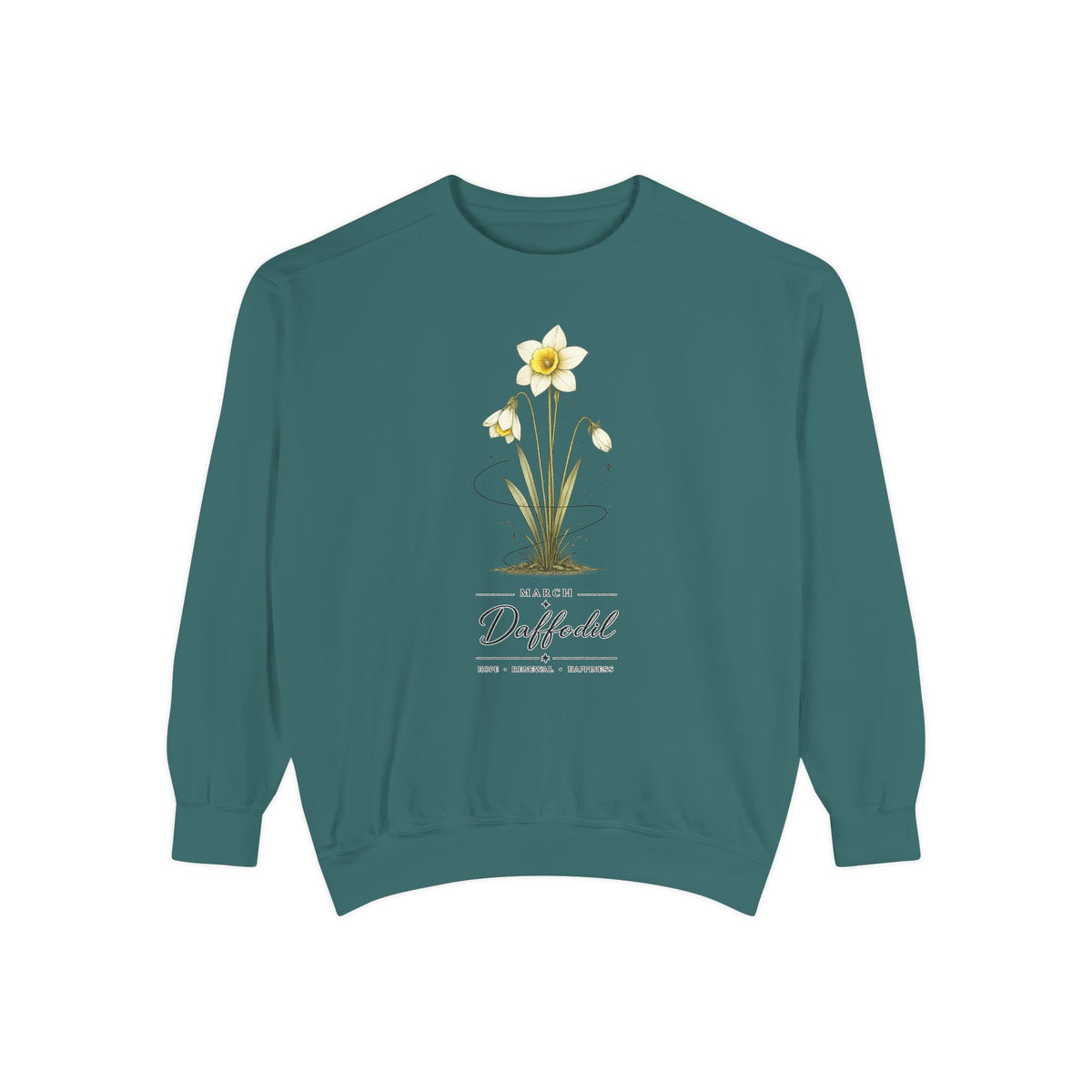March Birth Flower Sweatshirt
