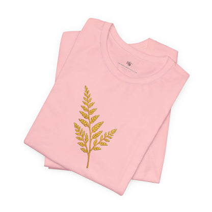 Wild Fern Embroidered