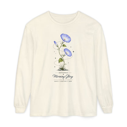 September Birth Flower Long Sleeve T-Shirt