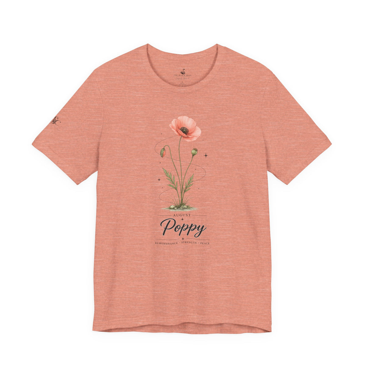 August Birth Flower T-Shirt