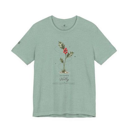December Birth Flower T-Shirt