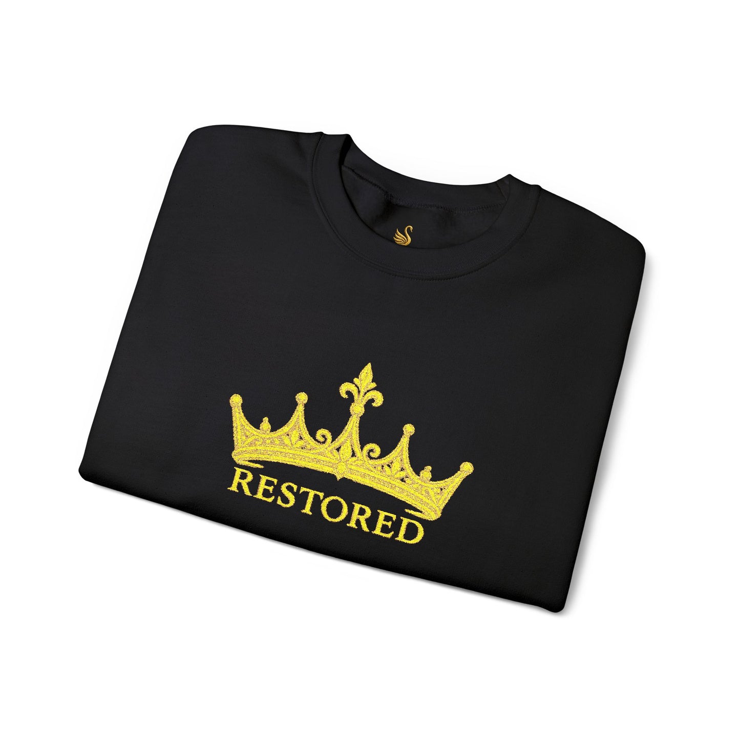 Restored Crown Embroidered Sweatshirt