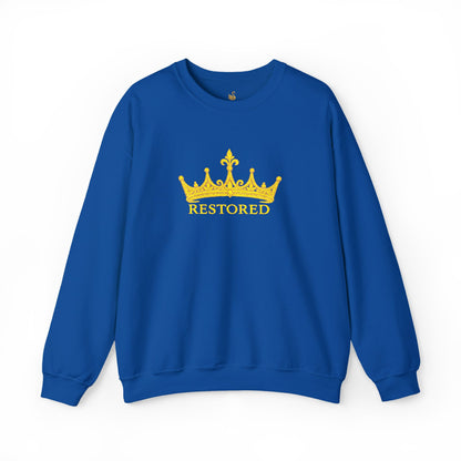 Restored Crown Embroidered Sweatshirt