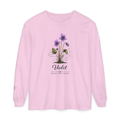 Violet Long Sleeve T-Shirt