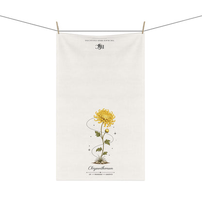 Chrysanthemum Tea Towels (cotton)