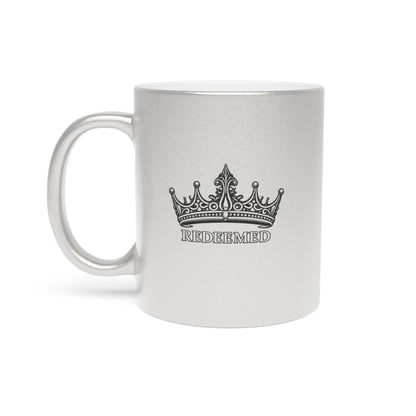 Redeemed Crown Metallic Mug (Silver\Gold)