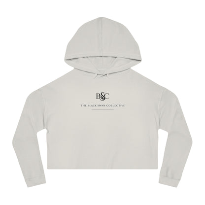 Signature Logo Cropped Hooded Sweatshirt