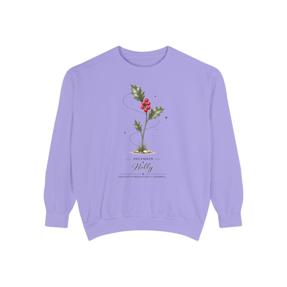 December Birth Flower Sweatshirt
