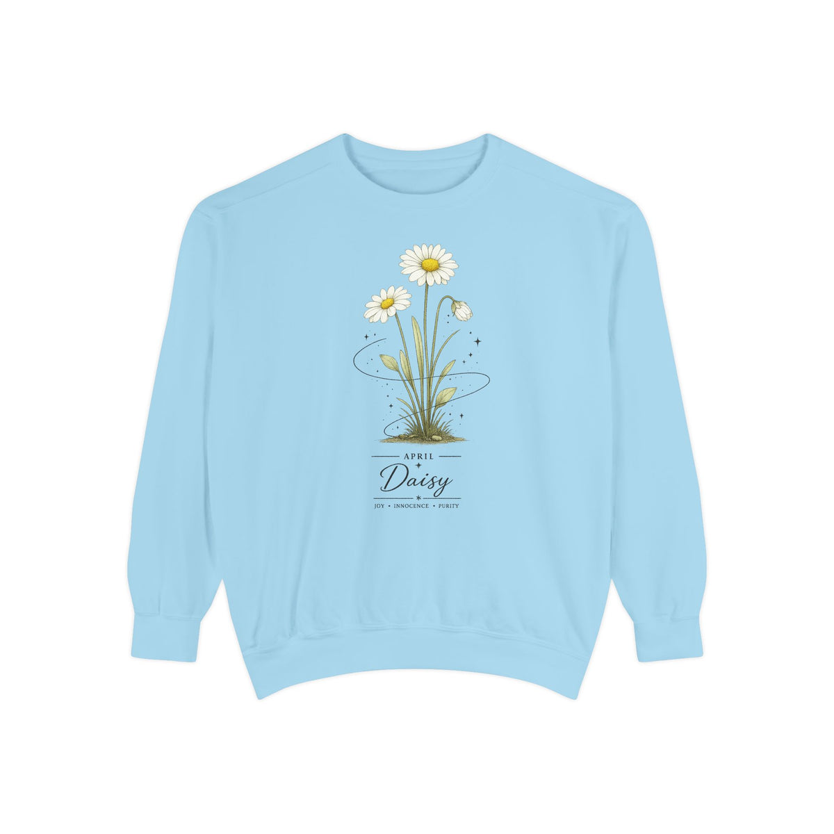 April Birth Flower Sweatshirt