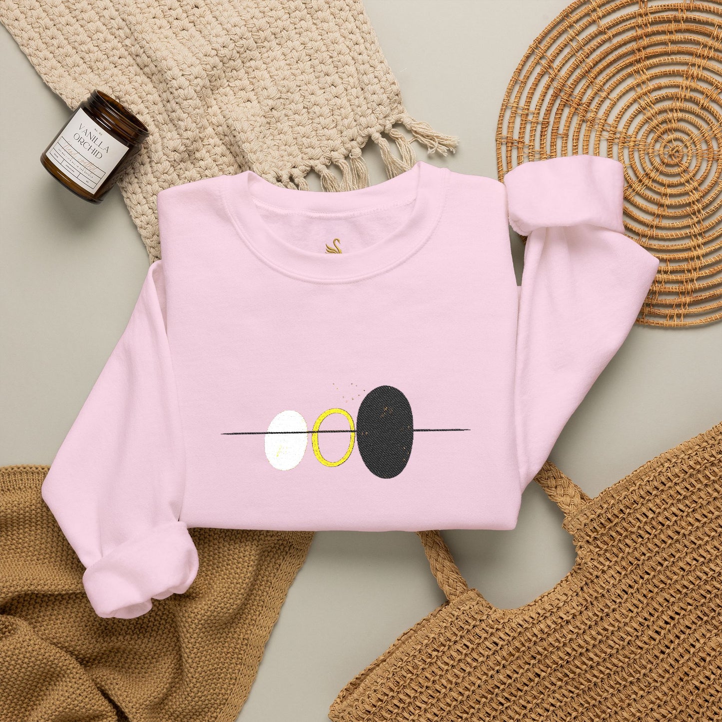 Balance Embroidered Sweatshirt