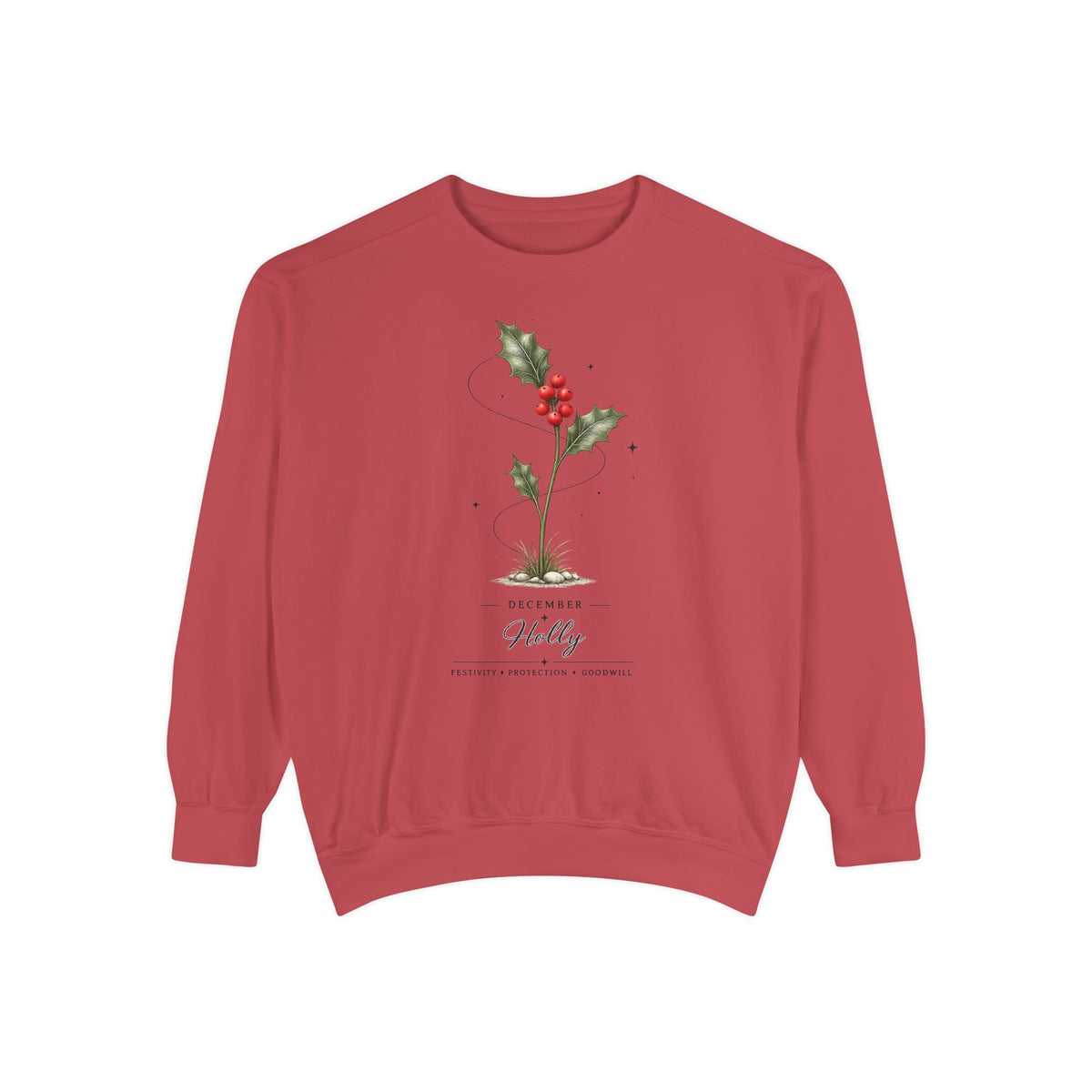 December Birth Flower Sweatshirt