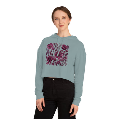 Wild at Heart Cropped Hooded Sweatshirt