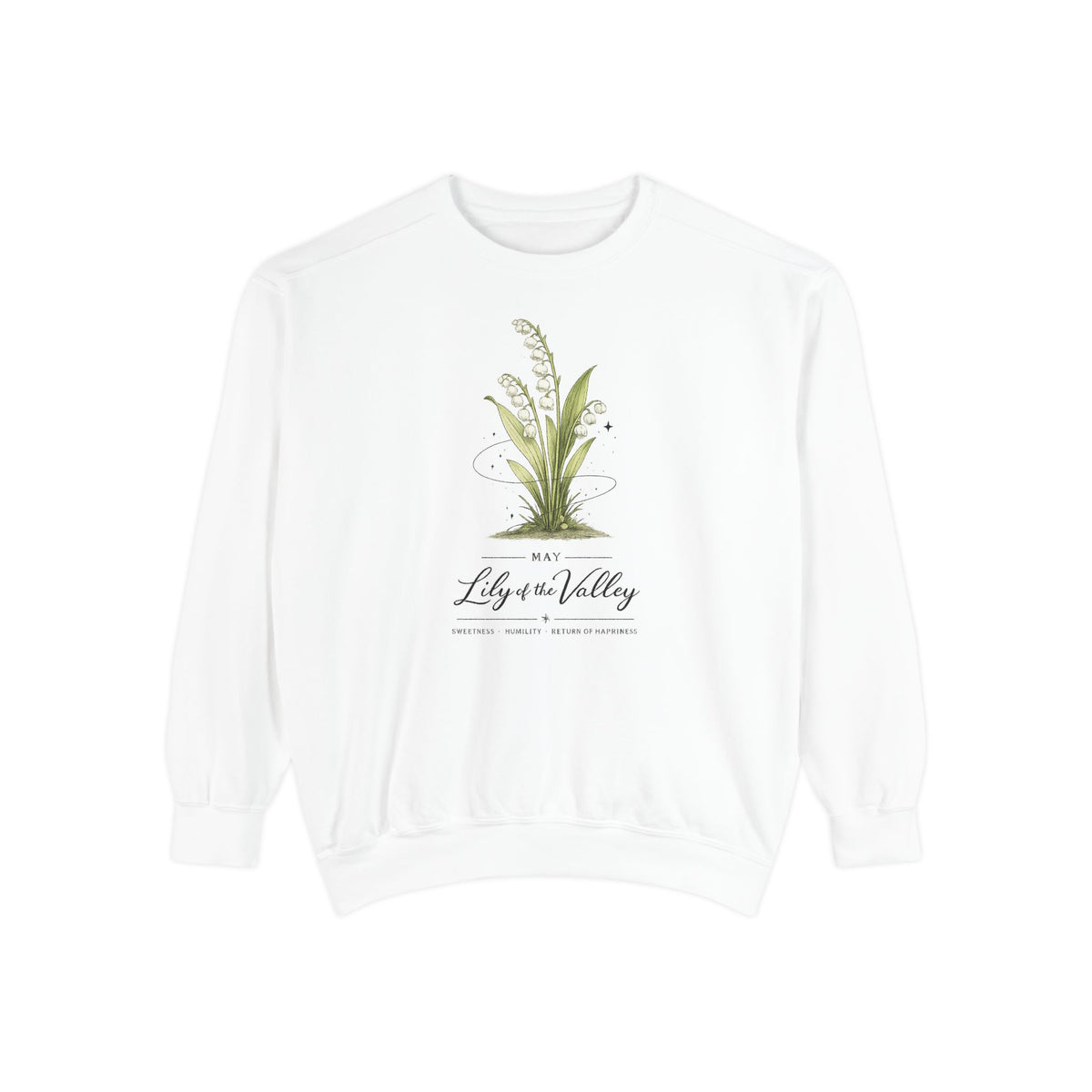 May Birth Flower Sweatshirt