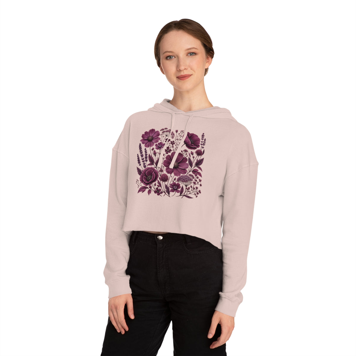 Wild at Heart Cropped Hooded Sweatshirt