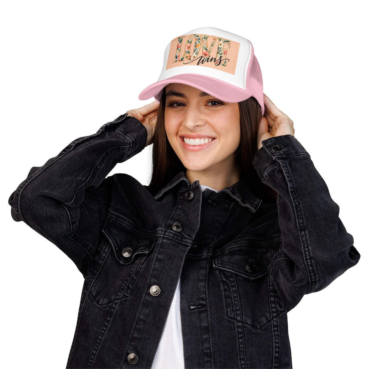 Love Wins Foam Trucker Hat