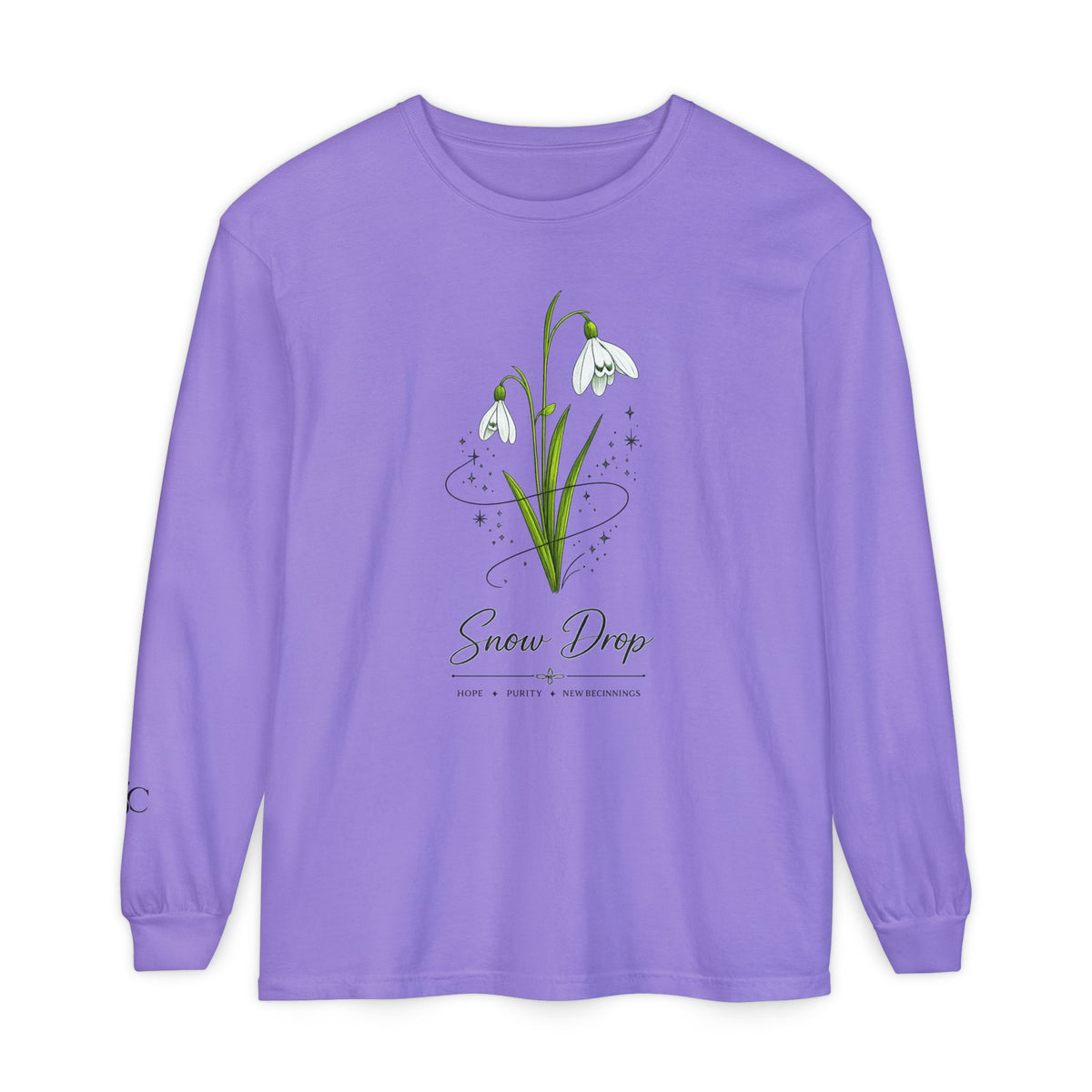 Snow Drop Long Sleeve T-Shirt