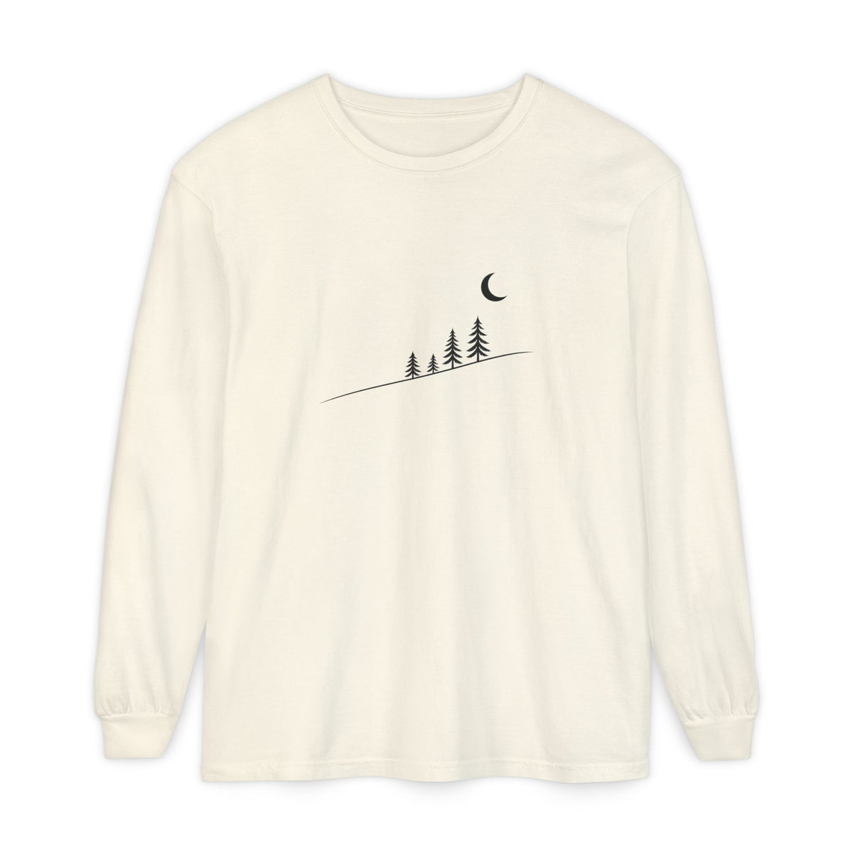 Moonlit Slope Long Sleeve T-Shirt