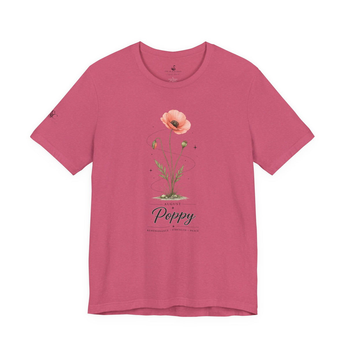 August Birth Flower T-Shirt