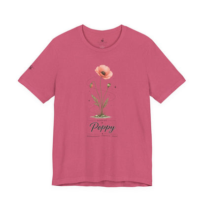 August Birth Flower T-Shirt