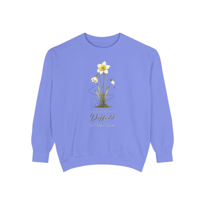 March Birth Flower Sweatshirt