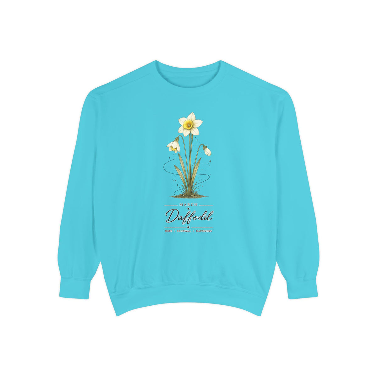 March Birth Flower Sweatshirt