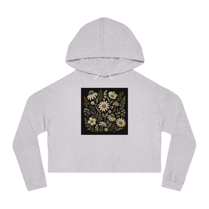 Grace After Dark Cropped Hooded Sweatshirt