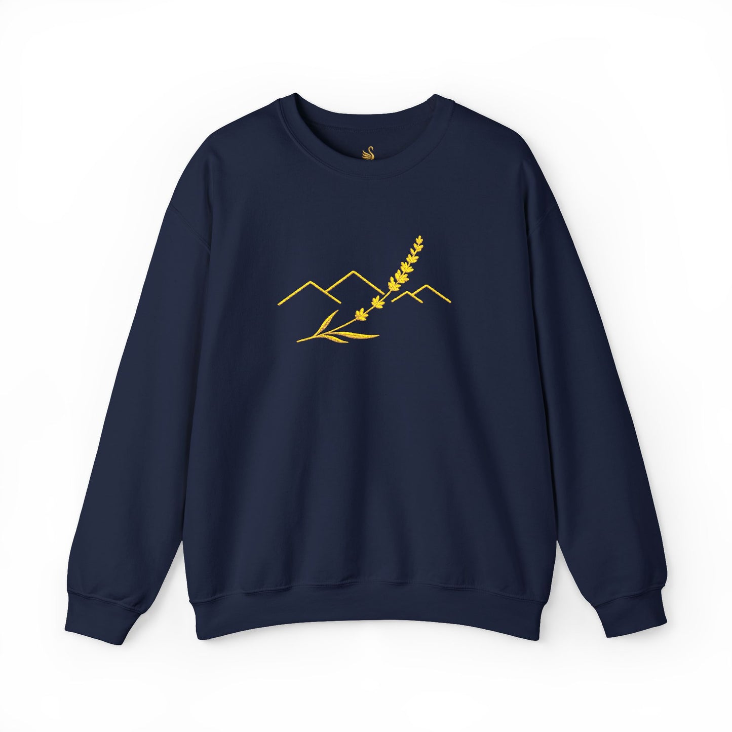 Lavender Ridge Embroidered Sweatshirt