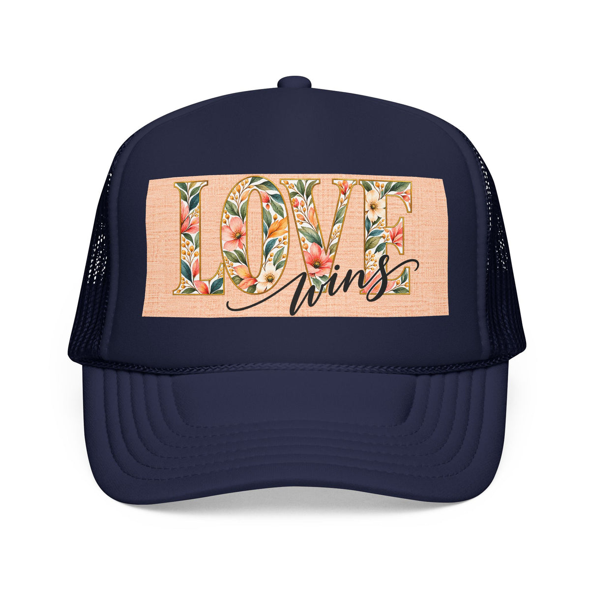 Love Wins Foam Trucker Hat