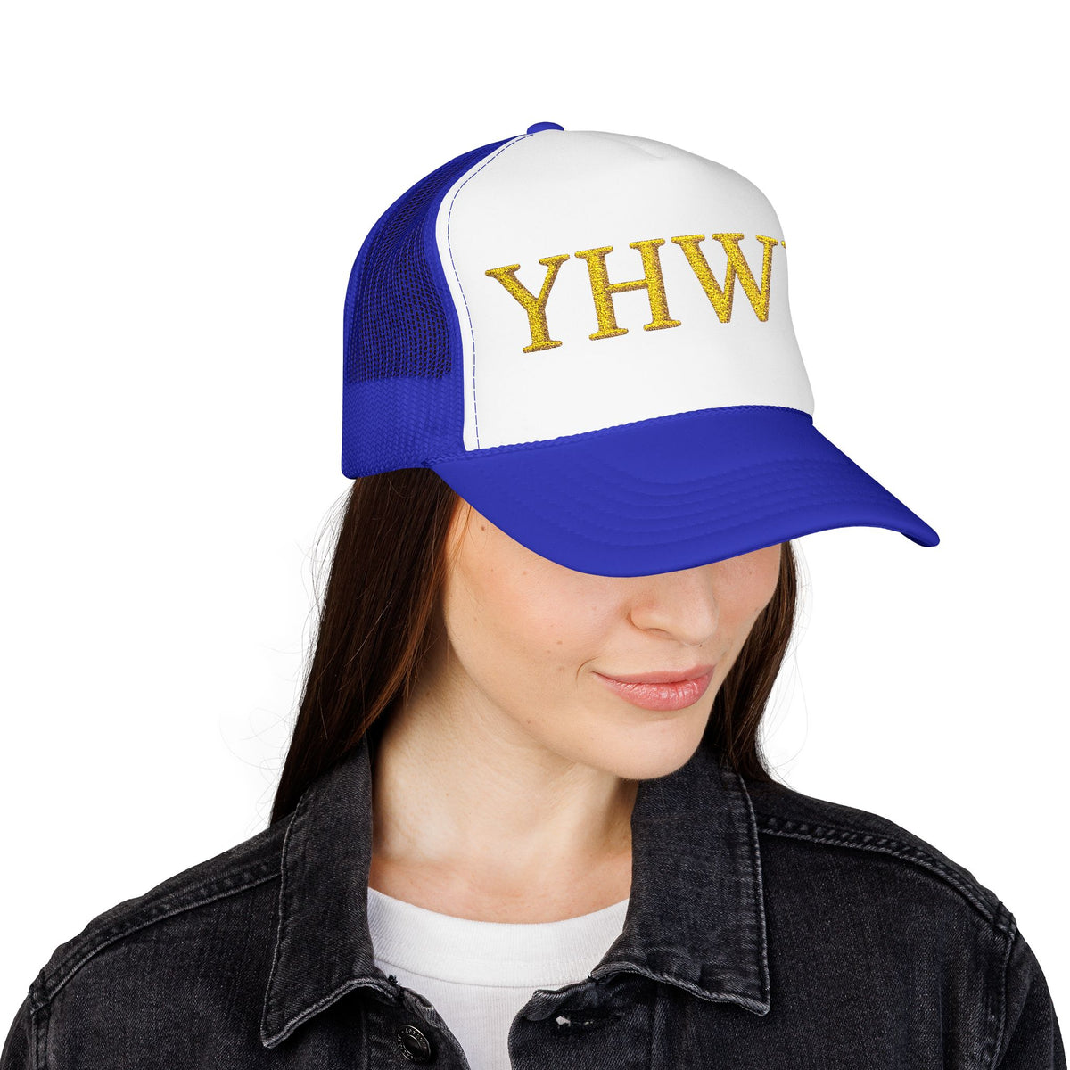 YHWH Embroidered Foam Trucker Hat