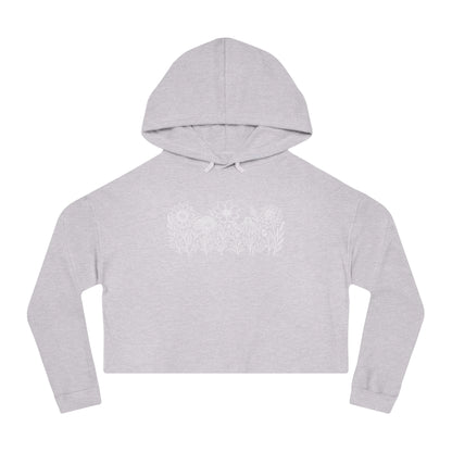 Harvest Garden Cropped Hooded Sweatshirt