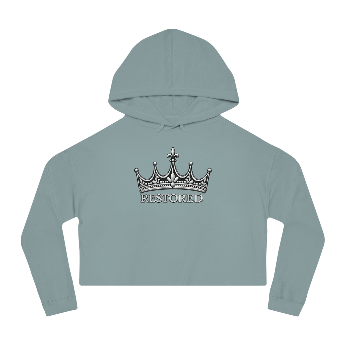 Restored Crown Cropped Hooded Sweatshirt