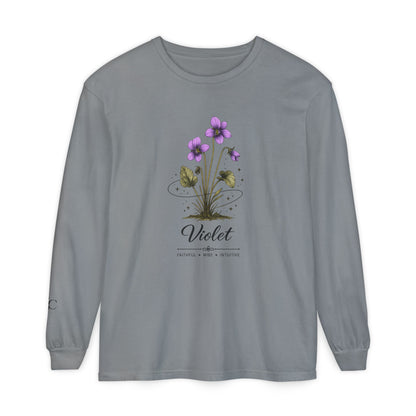 Violet Long Sleeve T-Shirt