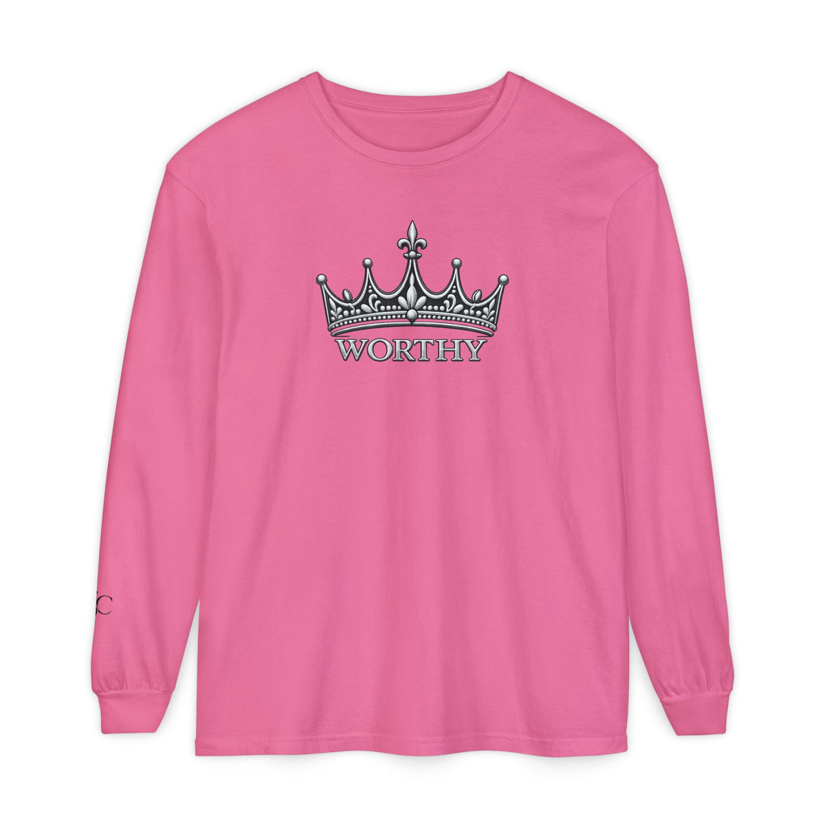 Worthy Crown Long Sleeve T-Shirt