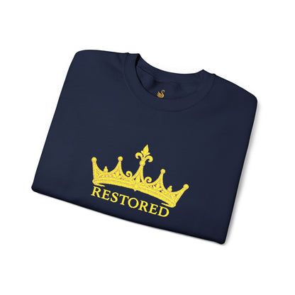 Restored Crown Embroidered Sweatshirt