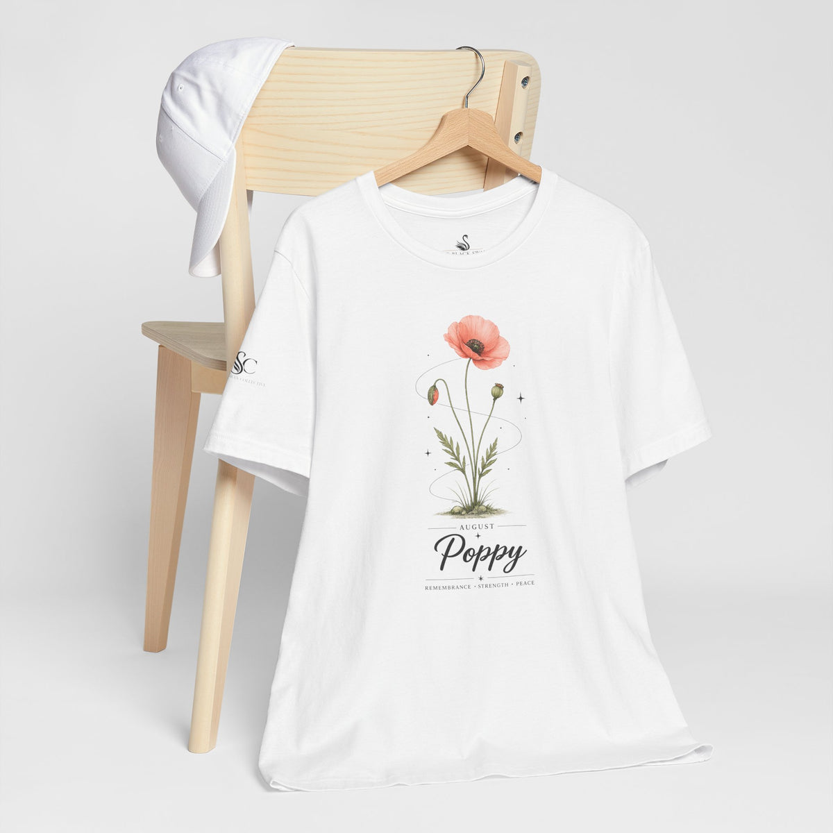 August Birth Flower T-Shirt