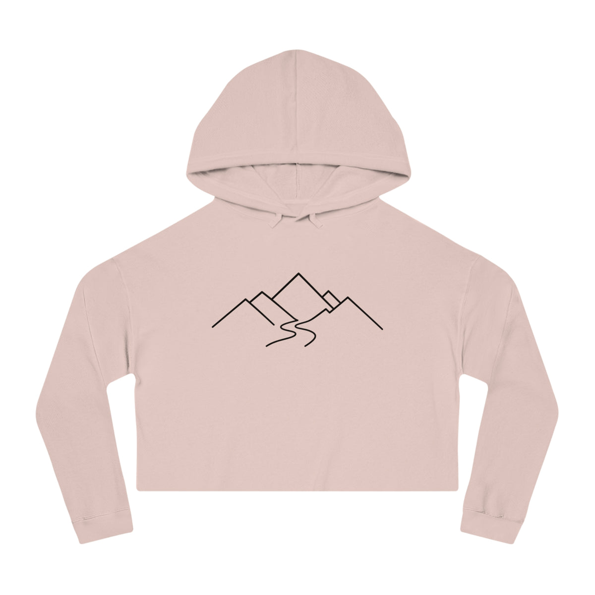 Valley Majesty Cropped Hooded Sweatshirt