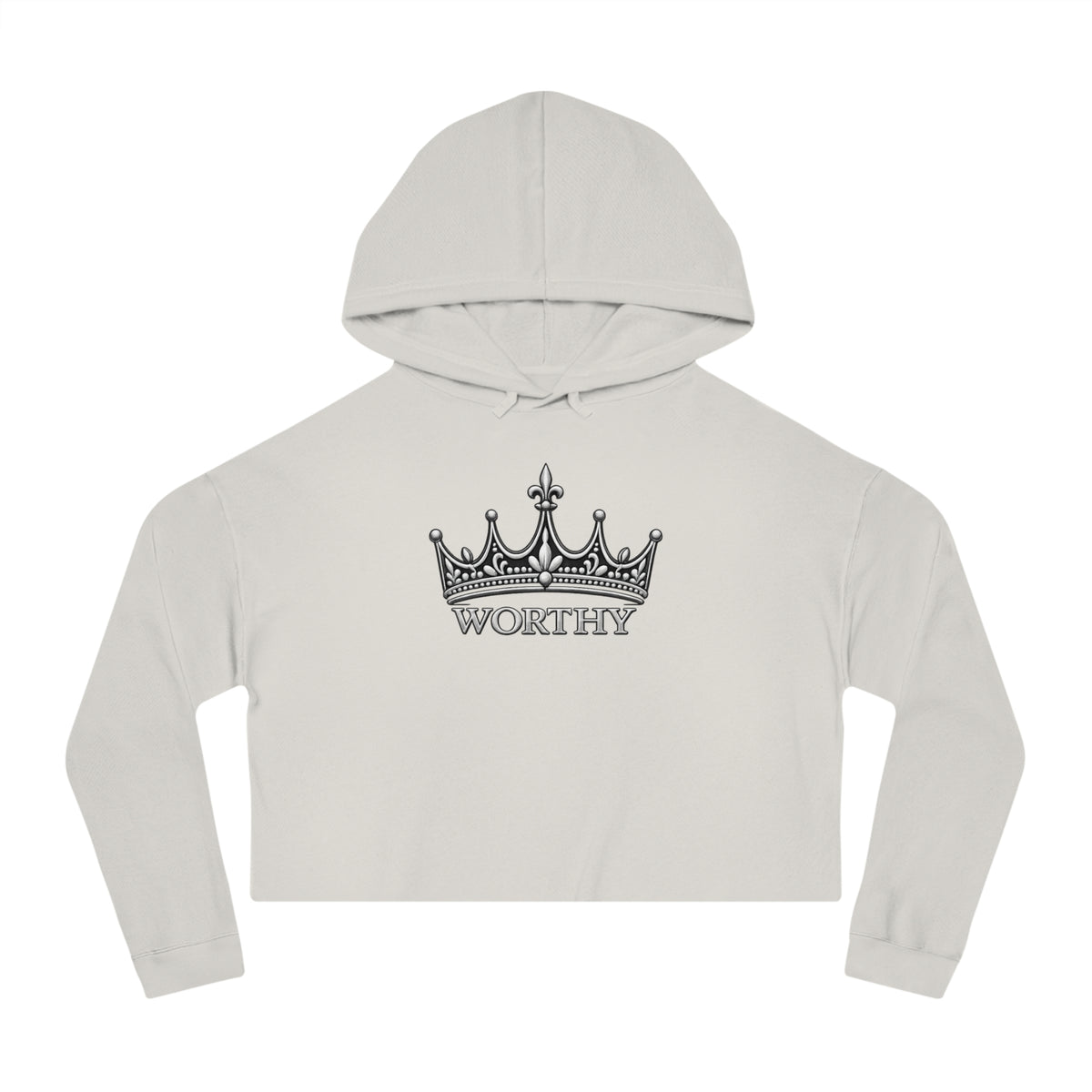 Worthy Cropped Hooded Sweatshirt