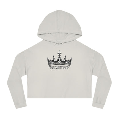 Worthy Cropped Hooded Sweatshirt