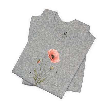 August Birth Flower T-Shirt