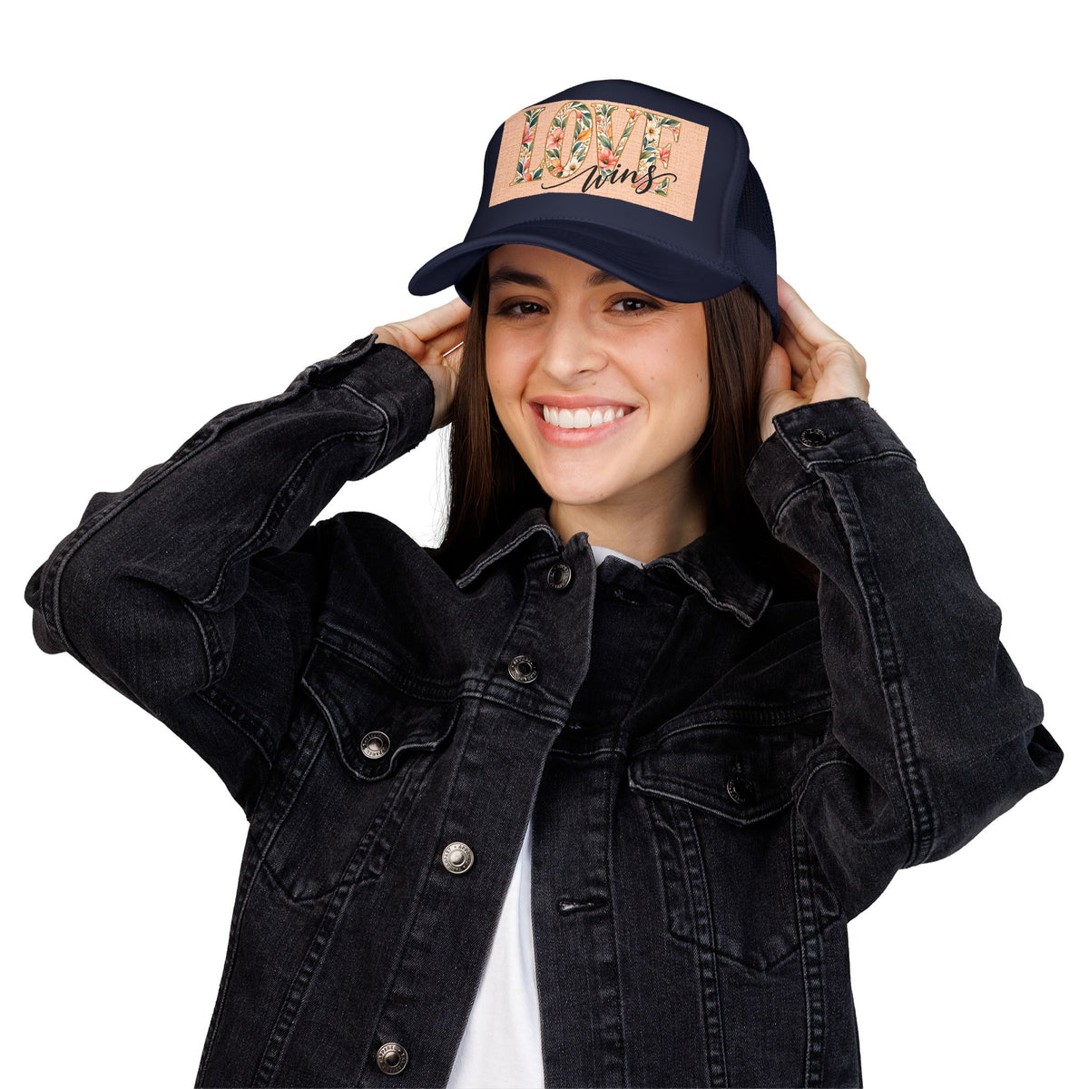 Love Wins Foam Trucker Hat