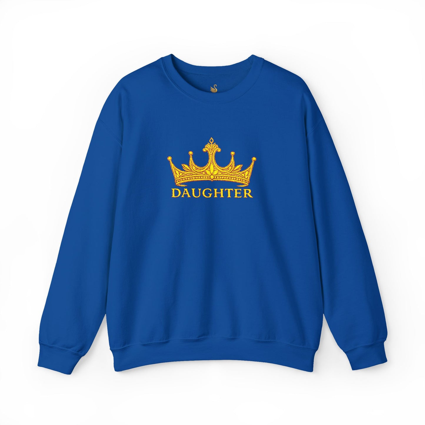 Daughter Crown Embroidered Sweatshirt