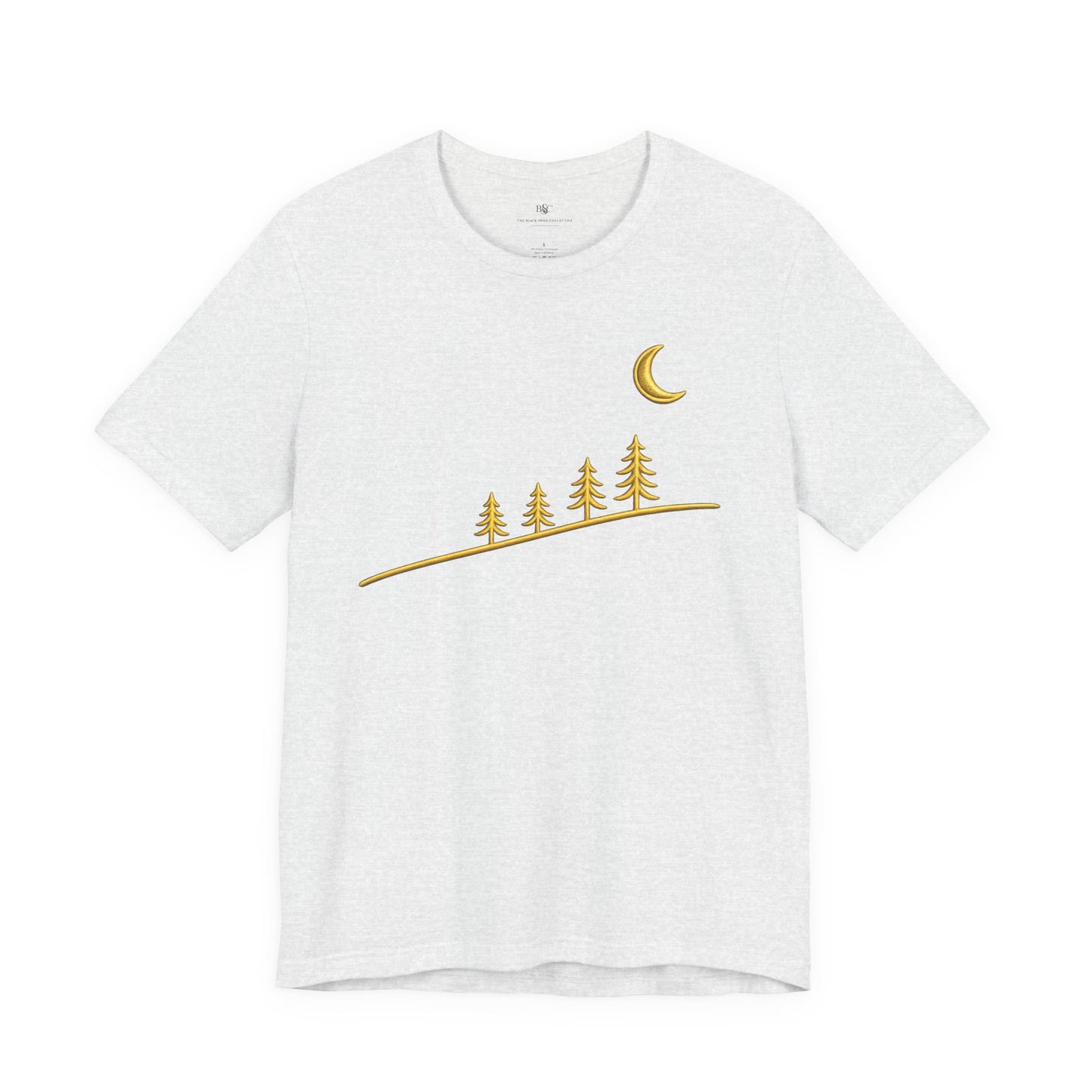 Moonlit Slope Embroidered