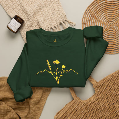 Wildflower Horizon Embroidered Sweatshirt