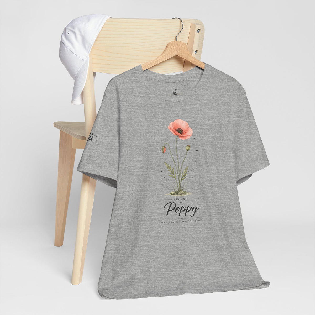 August Birth Flower T-Shirt